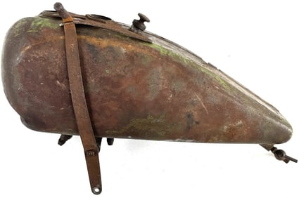 1930s Harley-Davidson VL Gas Tank W/ Shift Gate & Lever