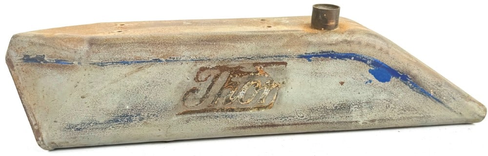 Ca. 1916 Thor Motorcycle Gas Tank w/ Original Paint (1 of 17)