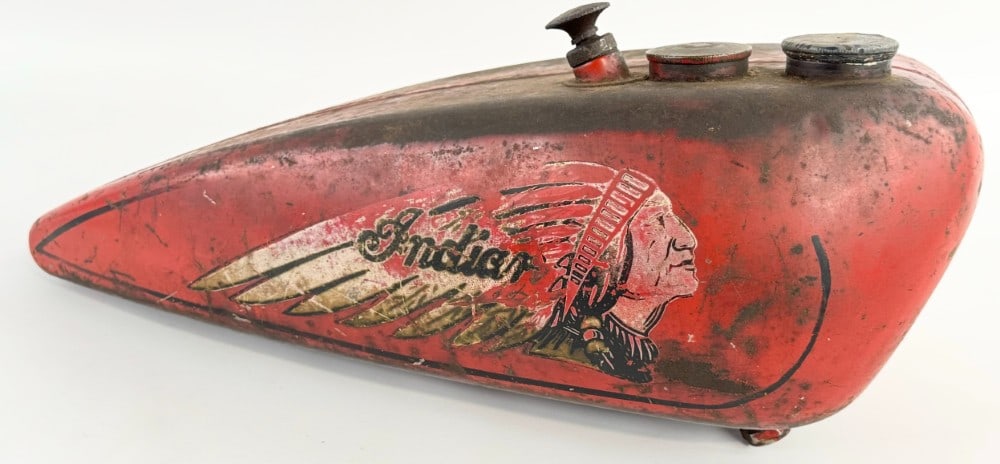 1920s Indian Scout Motorcycle Tank / Indian Chief Graphics (1 of 20)