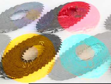 Vintage Yamaha Motorcycle Dealership Hanging Paper Lanterns