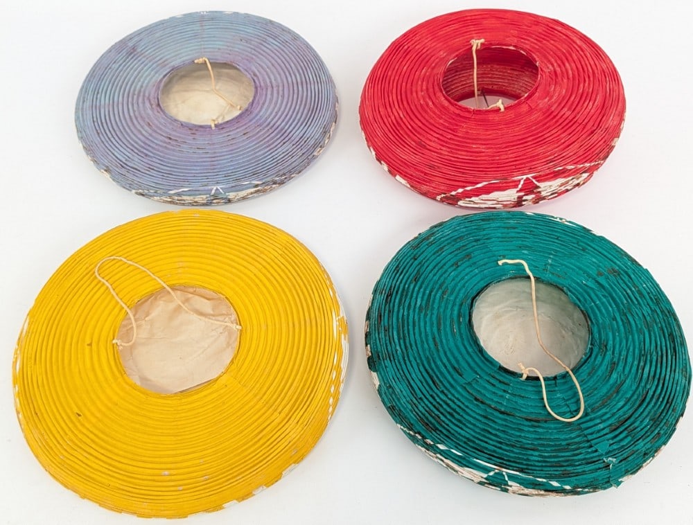 Vintage Yamaha Motorcycle Dealership Hanging Paper Lanterns (1 of 14)