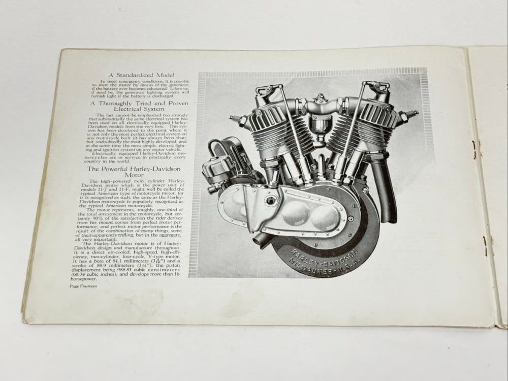 1920s Harley-Davidson Motorcycle & Accessories Catalog Lot / 1921 Dealer - 10