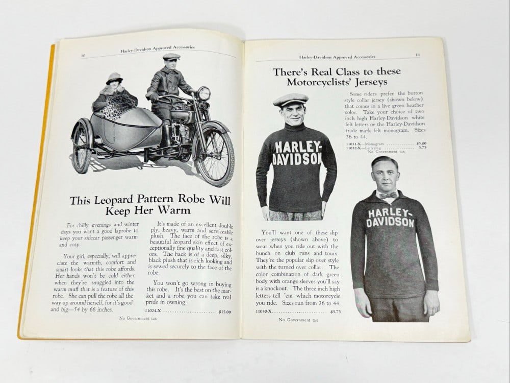 1920s Harley-Davidson Motorcycle & Accessories Catalog Lot / 1921 Dealer - 5