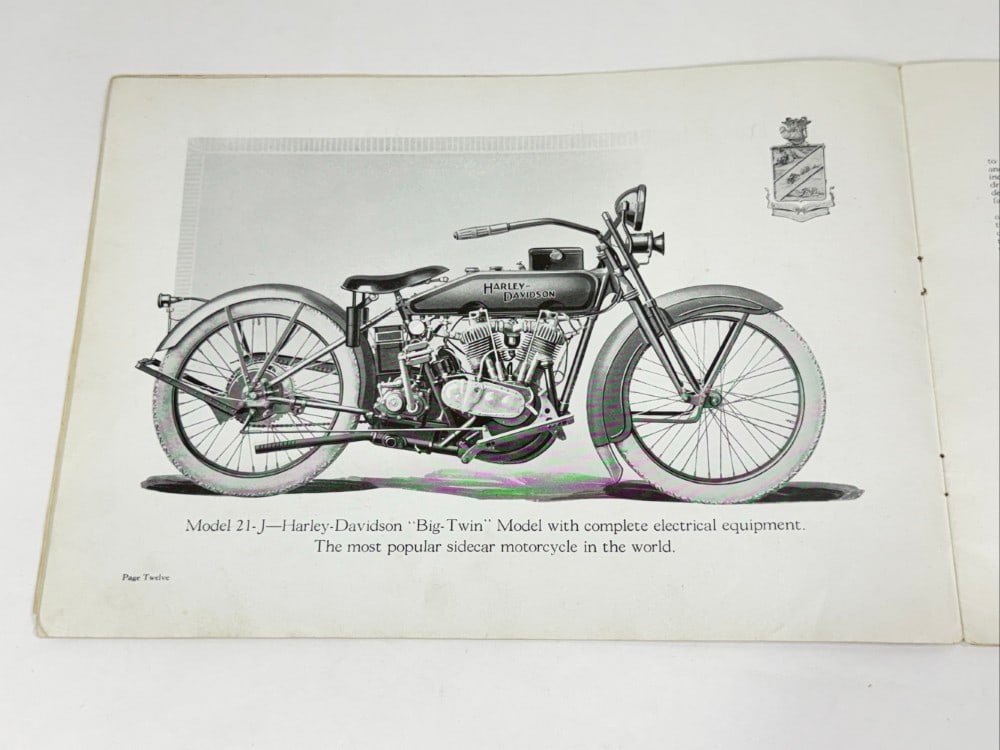 1920s Harley-Davidson Motorcycle & Accessories Catalog Lot / 1921 Dealer - 9