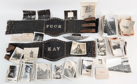 Vintage Pucket Motorcycle Harley-Davidson Dealership Collection - 200 Photos & More