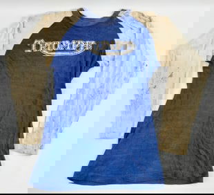 1950s-1960s Triumph Motorcycle Dealer Race Jersey Size Medium