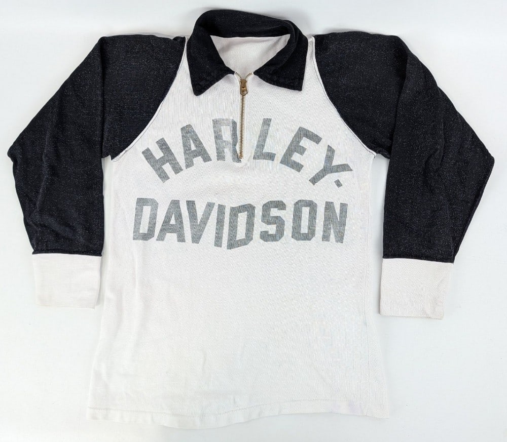 1940s-50s Harley-Davidson Motorcycle Racing Champion Brand Jersey Size Medium (1 of 13)