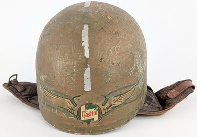 Early Cromwell Motorcycle / Auto Racing Helmet
