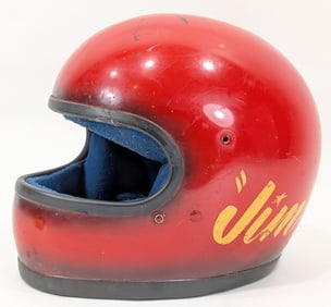 Jim Ruth's 1970s URC Sprint Racing Simpson Auto Racing Helmet