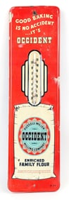 Vintage SST Occident Enriched Family Flour Thermometer