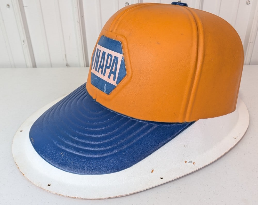 Giant Vintage NAPA Auto Parts Truck Topper Hat (1 of 7)