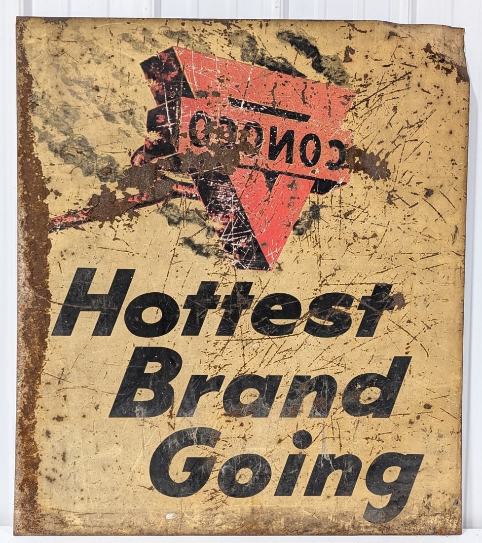 Vintage DST CONOCO Gas Station Sign (1 of 8)