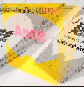 Vintage Anco Windshield Wiper Blades Store Display Cabinet