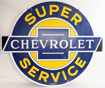 Reproduction Chevrolet Service Sign