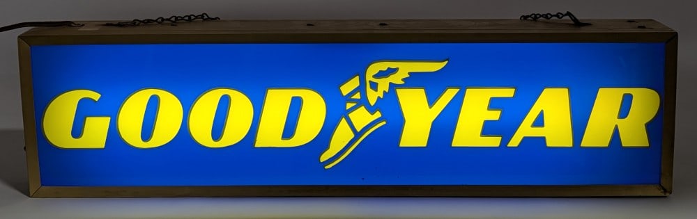 Custom Goodyear Lighted Advertising Sign (1 of 7)