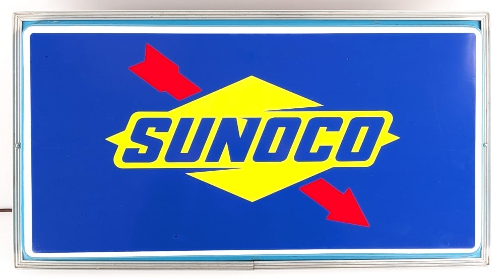 Sunoco Lighted Advertising Sign (1 of 8)