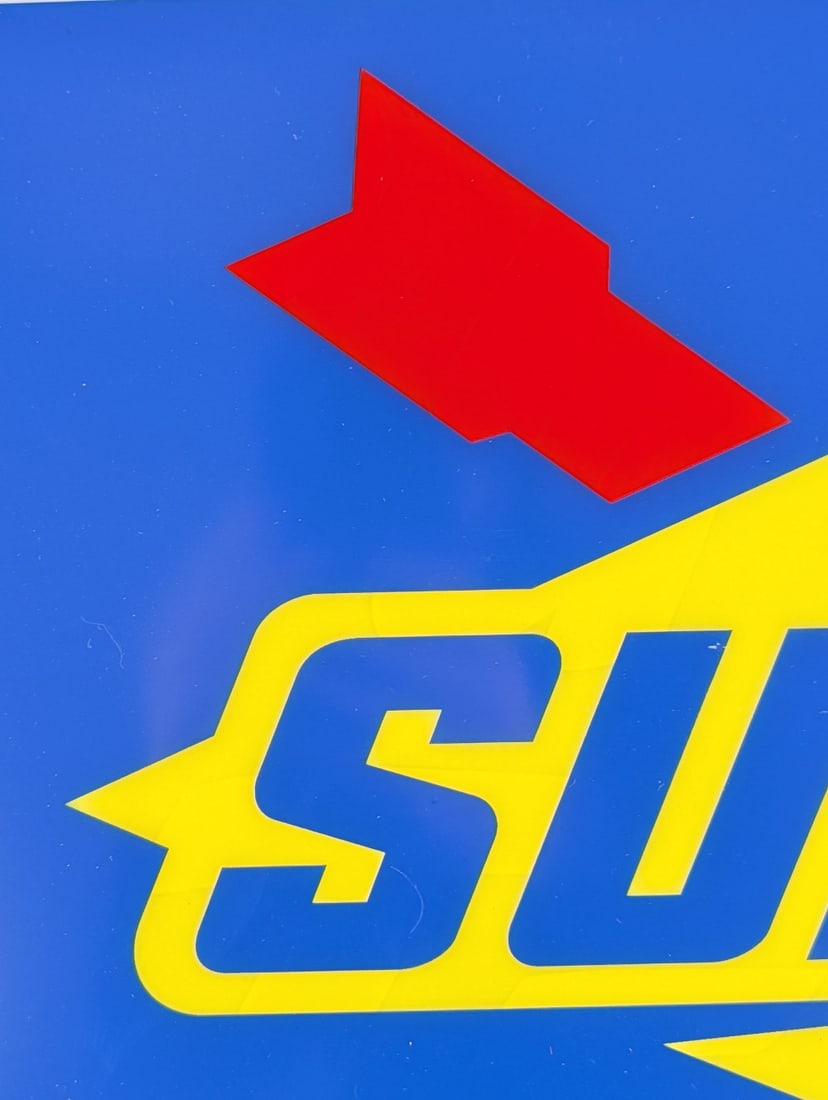 Sunoco Lighted Advertising Sign - 2