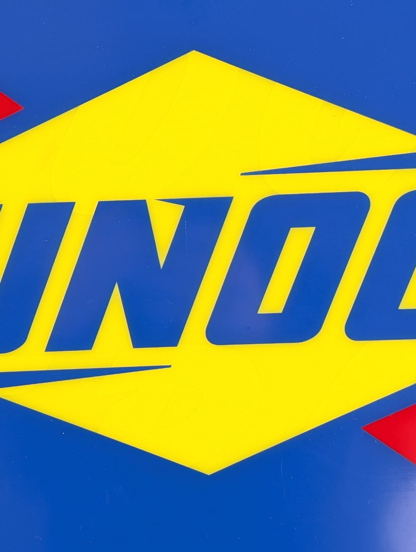 Sunoco Lighted Advertising Sign - 3