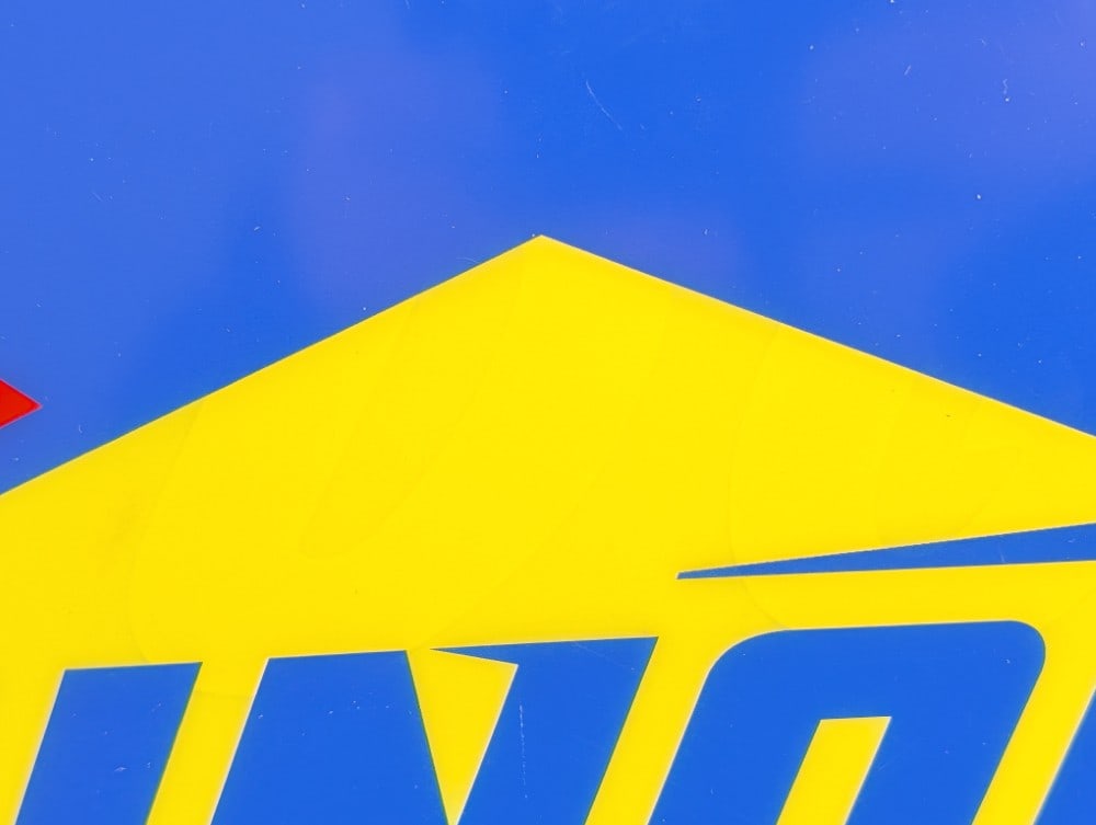 Sunoco Lighted Advertising Sign - 5