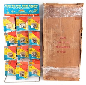 Wells Vu-Pak Outboard Engine Tune Up Kit Rack w/ Original Box