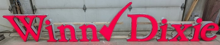 15ft Winn Dixie Grocery Store Lighted Sign