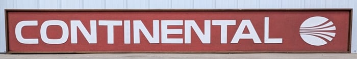 11ft Vintage SSW Continental Airlines Sign