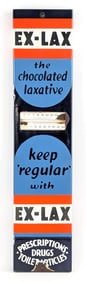 SSP Ex-Lax Chocolated Laxative Advertising Thermometer