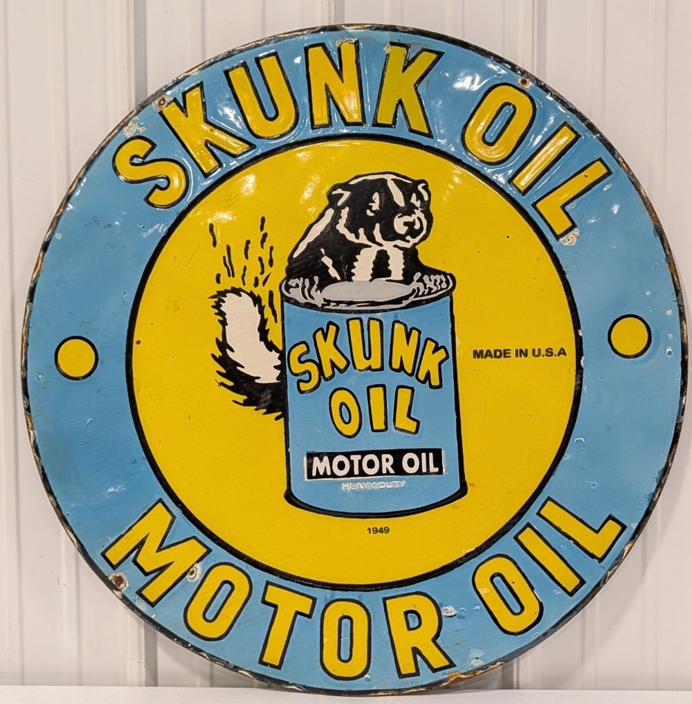 30in DSP Skunk Oil Motor Oil Fantasy Sign (1 of 12)