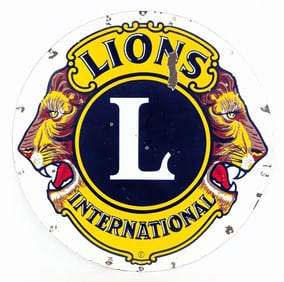SSP Lions International Sign w/ Graphics