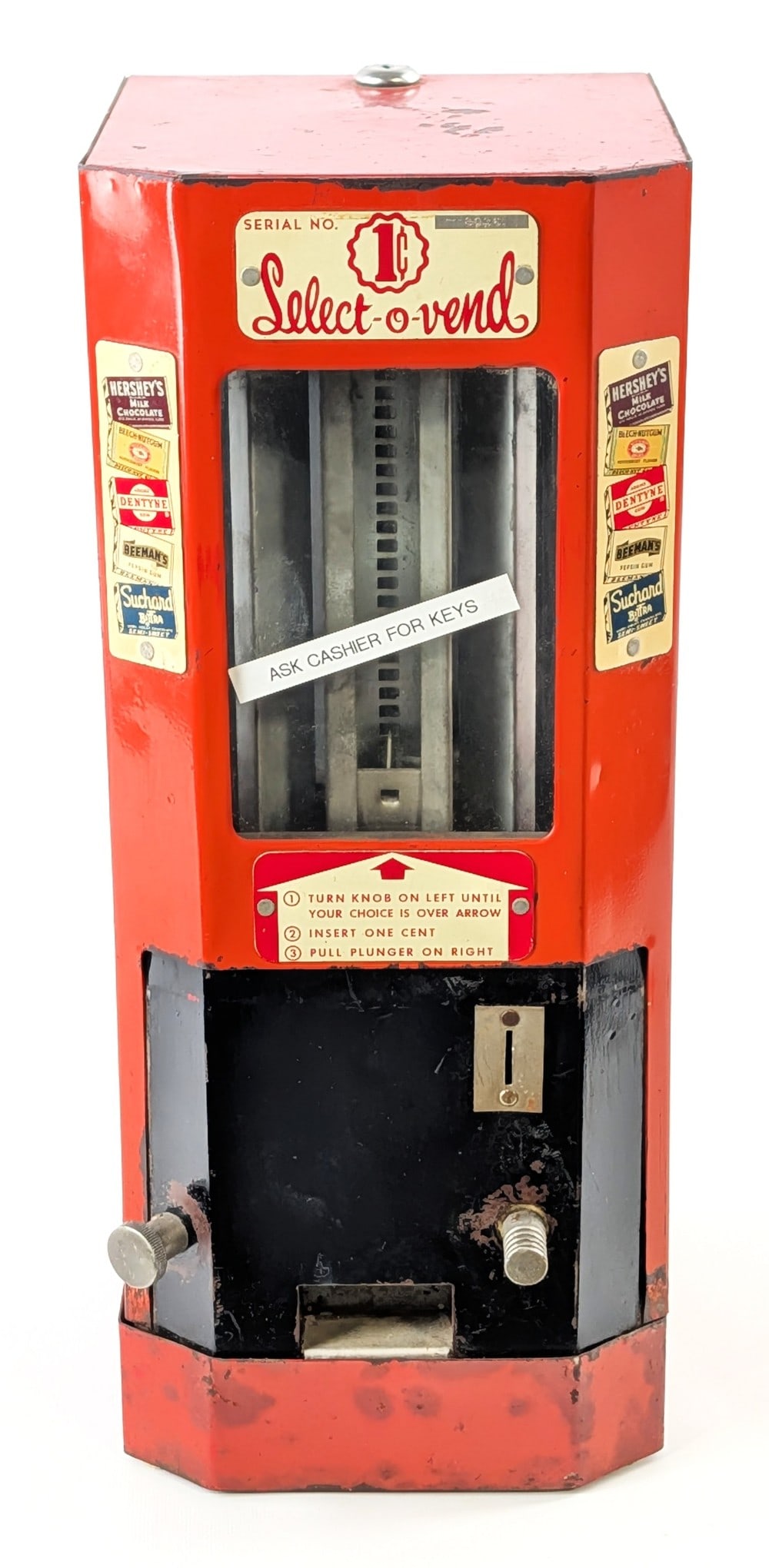 Vintage Select-O-Vend Candy & Gum Vending Machine (1 of 14)