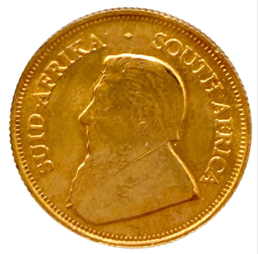 2000 South Africa Krugerrand 1/10th Ounce Fine Gold Coin (1 of 2)