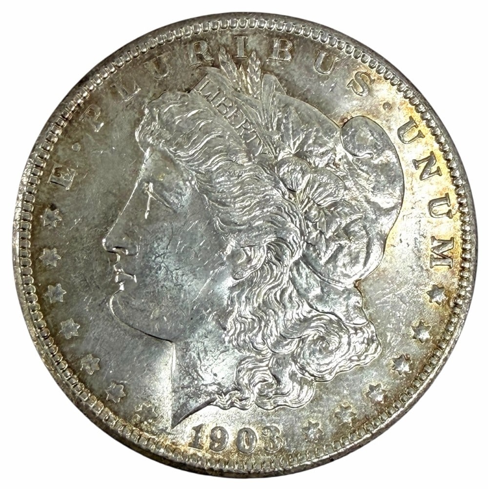 1903-O United States Morgan Silver Dollar AU-BU (1 of 2)
