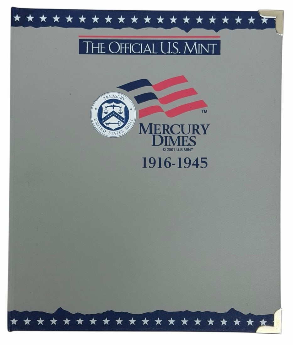 77 Piece 1916-1945 United States Mercury Silver Dime Near Complete Set (1 of 6)