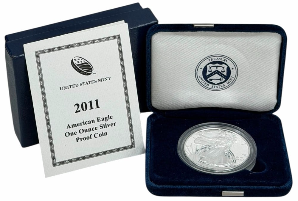 2011-W American Silver Eagle Proof Coin (1 of 4)