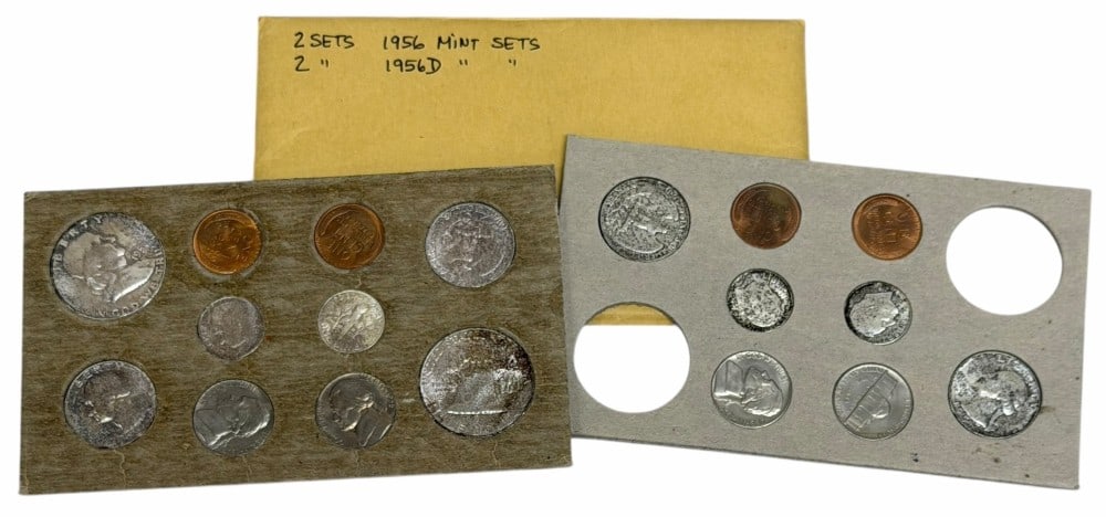1956 United States Mint 18 Piece Uncirculated Set (1 of 4)