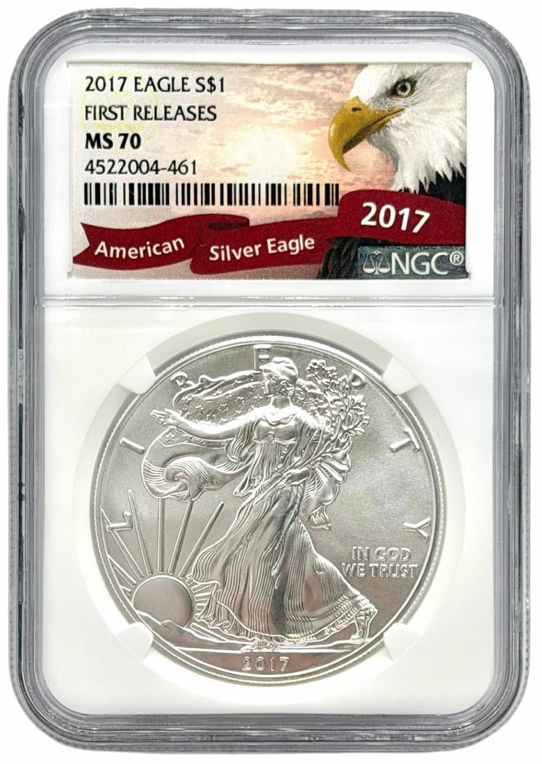 2017 American Silver Eagle NGC MS 70 First Releases (1 of 2)