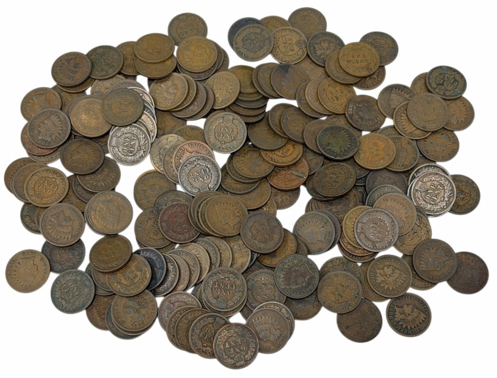 (220) Mixed Date Indian Head Cents (1 of 6)