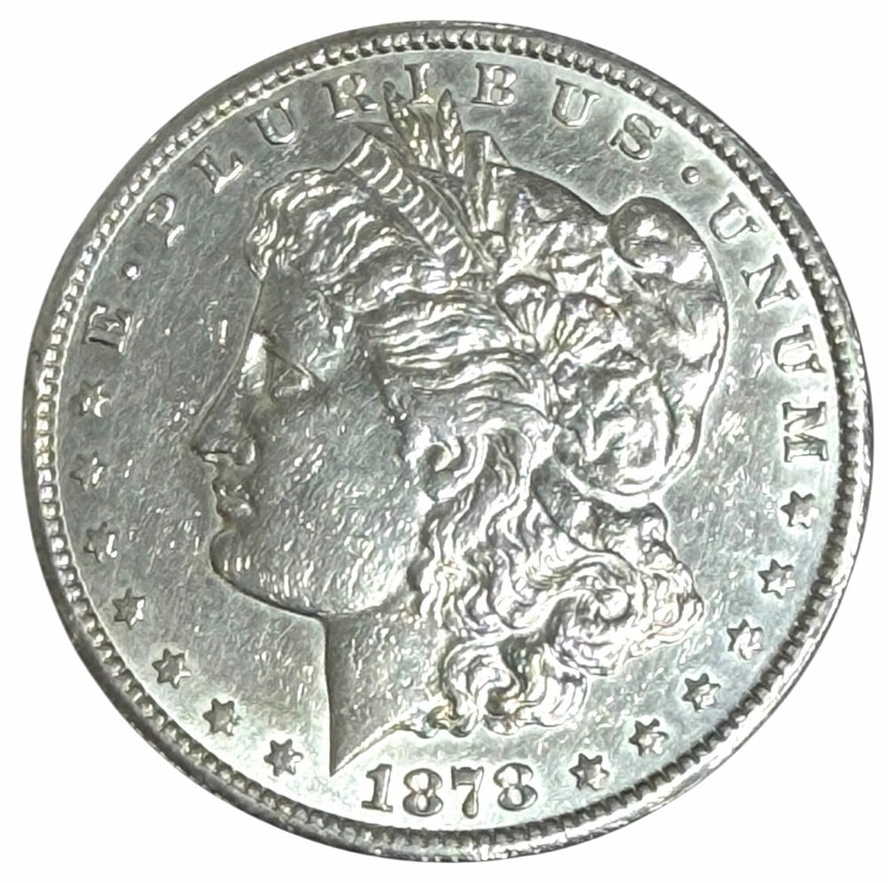 1878-CC United States Morgan Silver Dollar (1 of 2)