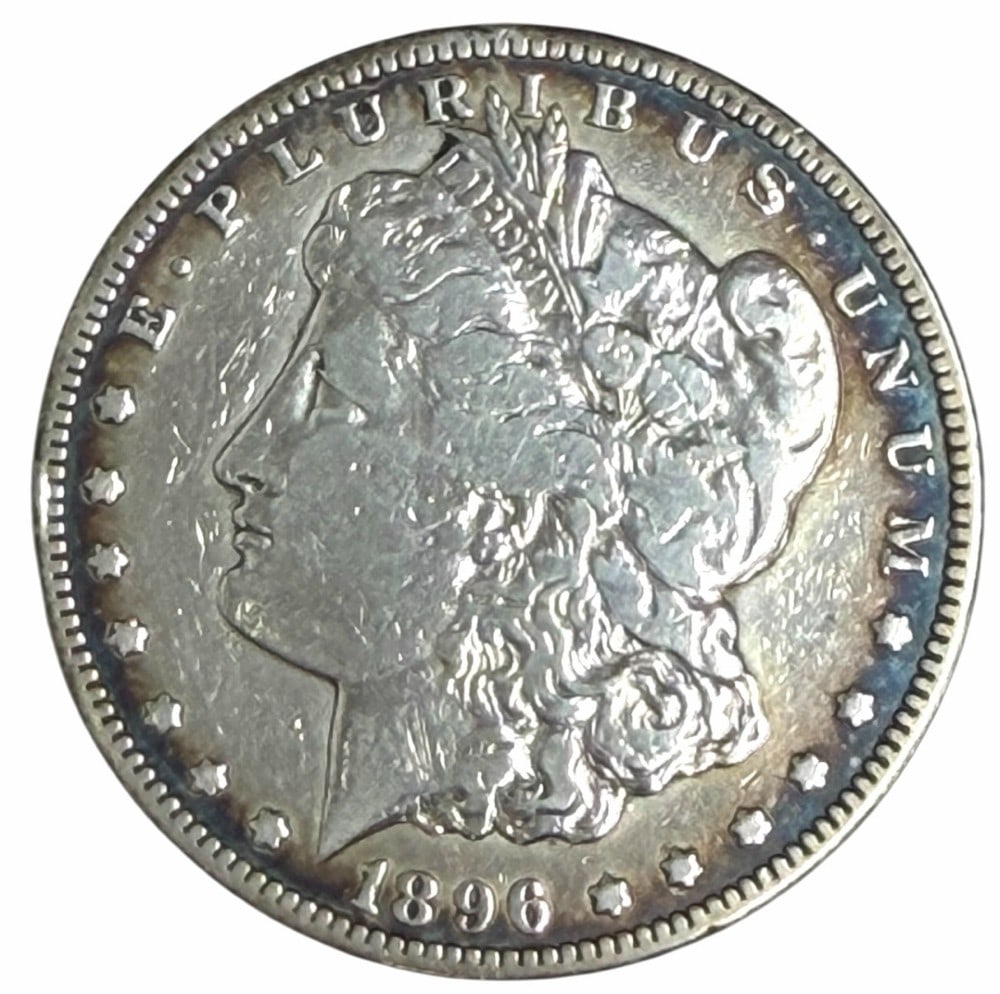 1896-S United States Morgan Silver Dollar (1 of 2)