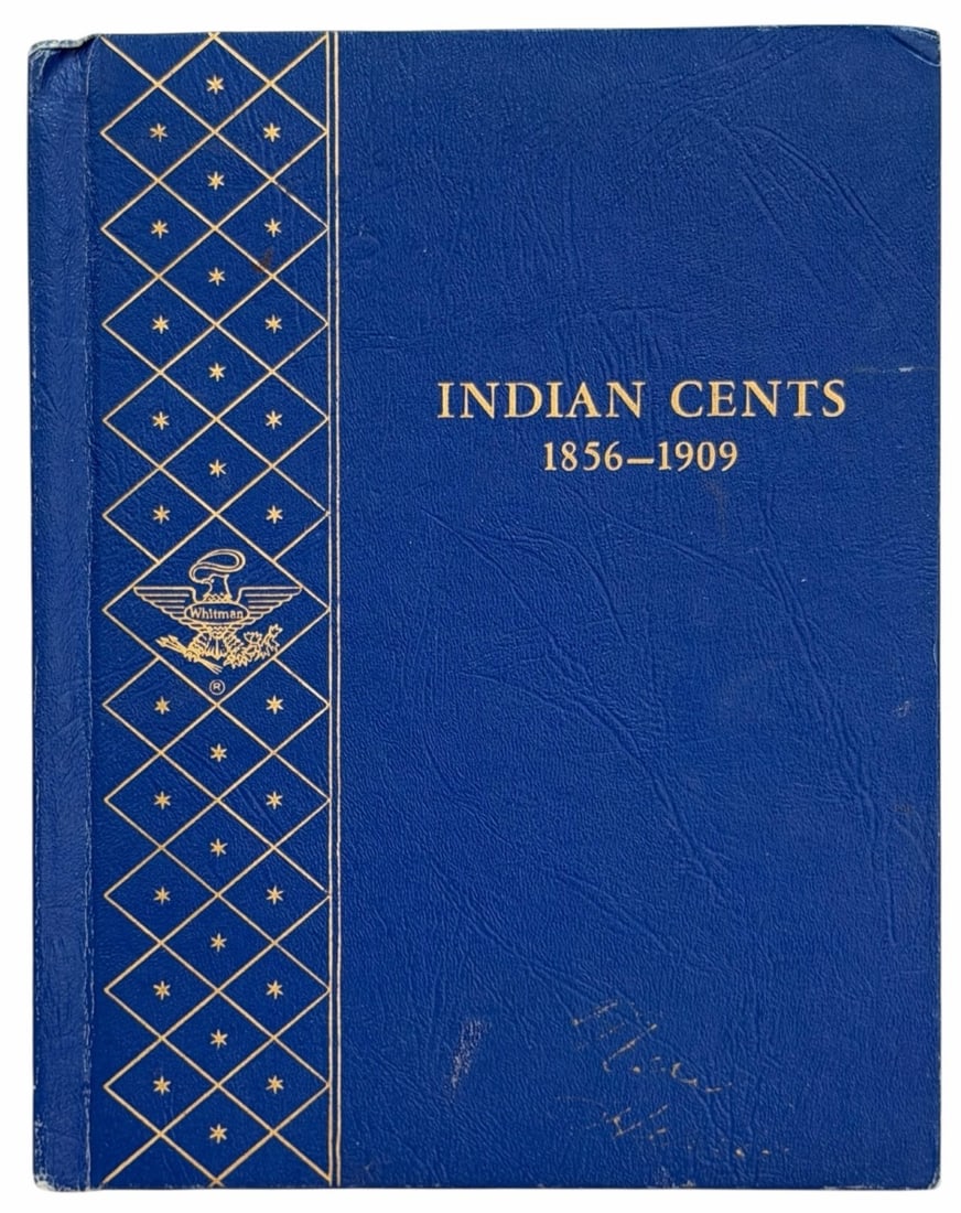 51 Piece 1857-1909 United States Flying Eagle: 51 Piece 1857-1909 United States Flying Eagle & Indian Cents Partial Set. The set is in circulated condition and is complete except for the 1856, 1869, 1869 over 1868, 1870, 1871, 1872, 1877, 1908-S &