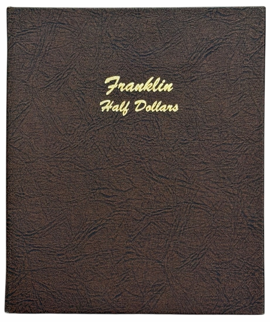 35 Piece 1948-1963 United States Silver Uncirculated Franklin Half Dollar Complete Set: 35 Piece 1948-1963 United States Silver Uncirculated Franklin Half Dollar Set. Beautiful set in a Dansco Album. $17.50 face value of 90% silver half dollars.