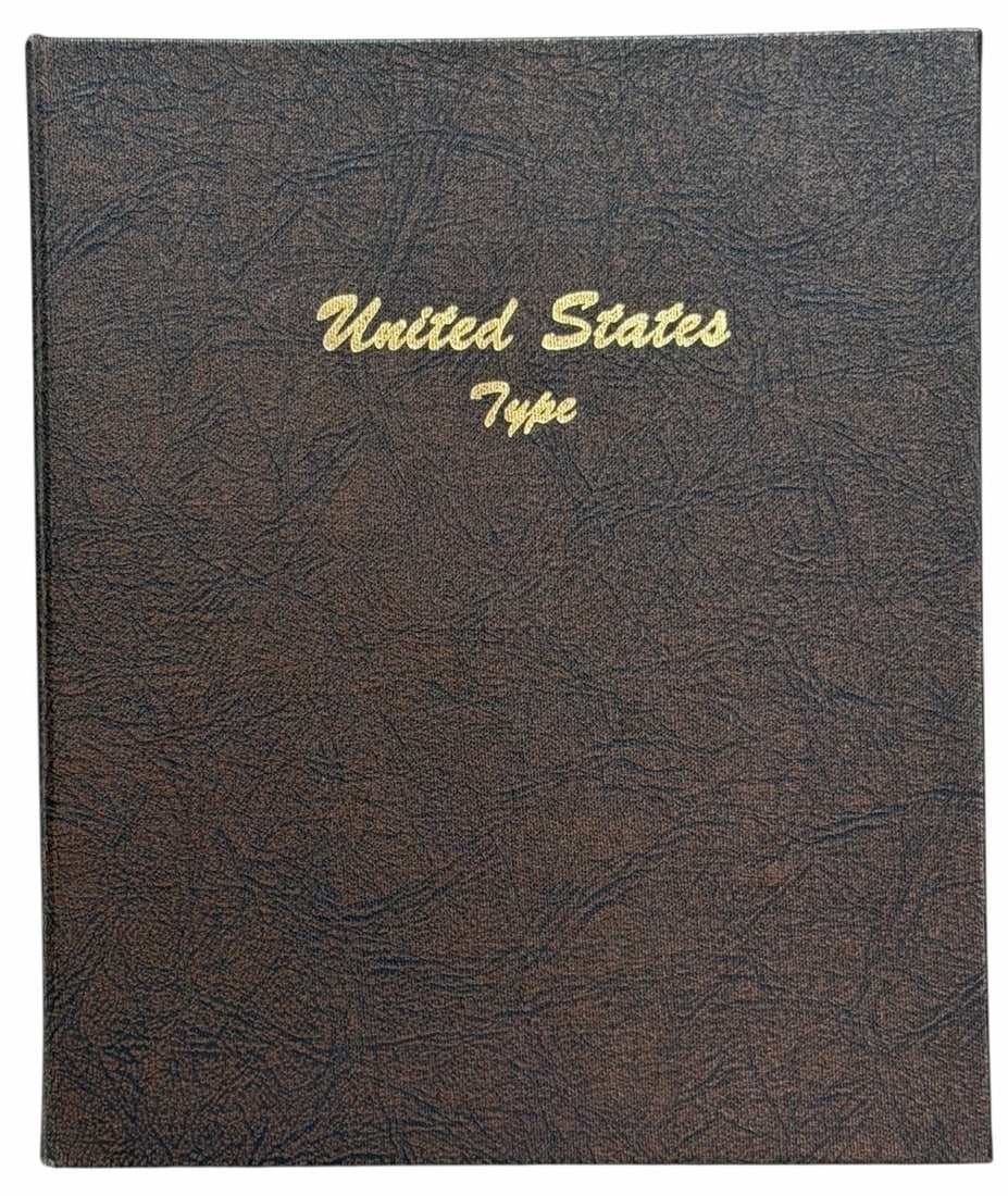 56 Piece United States Type Set 1 Cent Through 1 Dollar: 56 Piece United States Type Set 1 Cent Through 1 Dollar. The set includes Large Cents, Flying Eagle Cent, Indian Cents, Lincoln Cents, 2 Cent Piece, 3 Cent Nickel, Seated Liberty Half Dime, Shield Nic