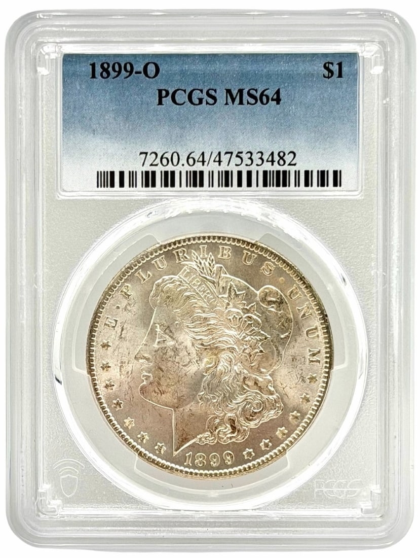 1899-O U.S. Morgan Silver Dollar PCGS MS 64 (1 of 2)