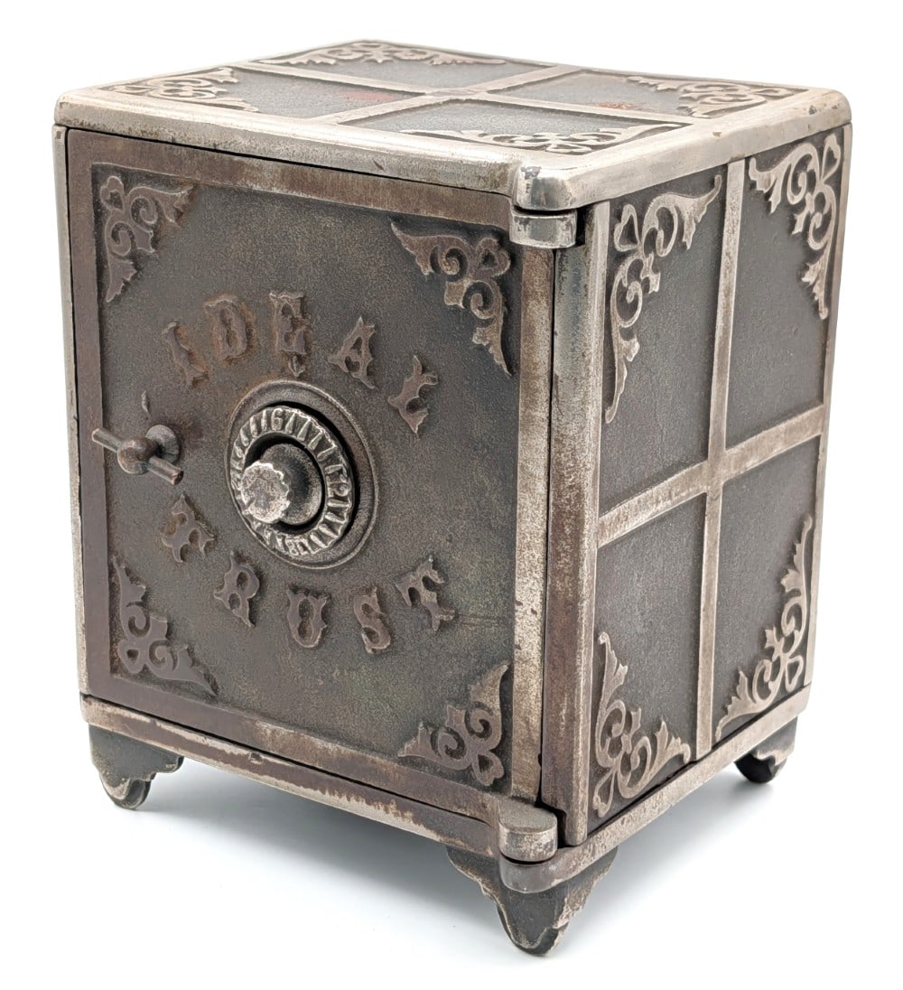 Cast Iron Ideal Trust Safe Still Bank (1 of 11)
