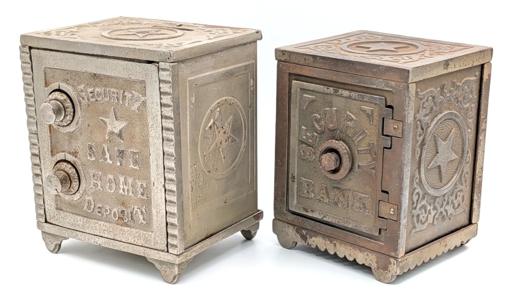 Cast Iron Security Safe Home Deposit & Security Bank Still Banks (1 of 11)