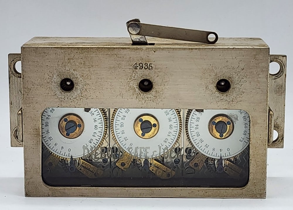 Diebold Safe & Lock Co Bank Vault Time Lock (1 of 4)