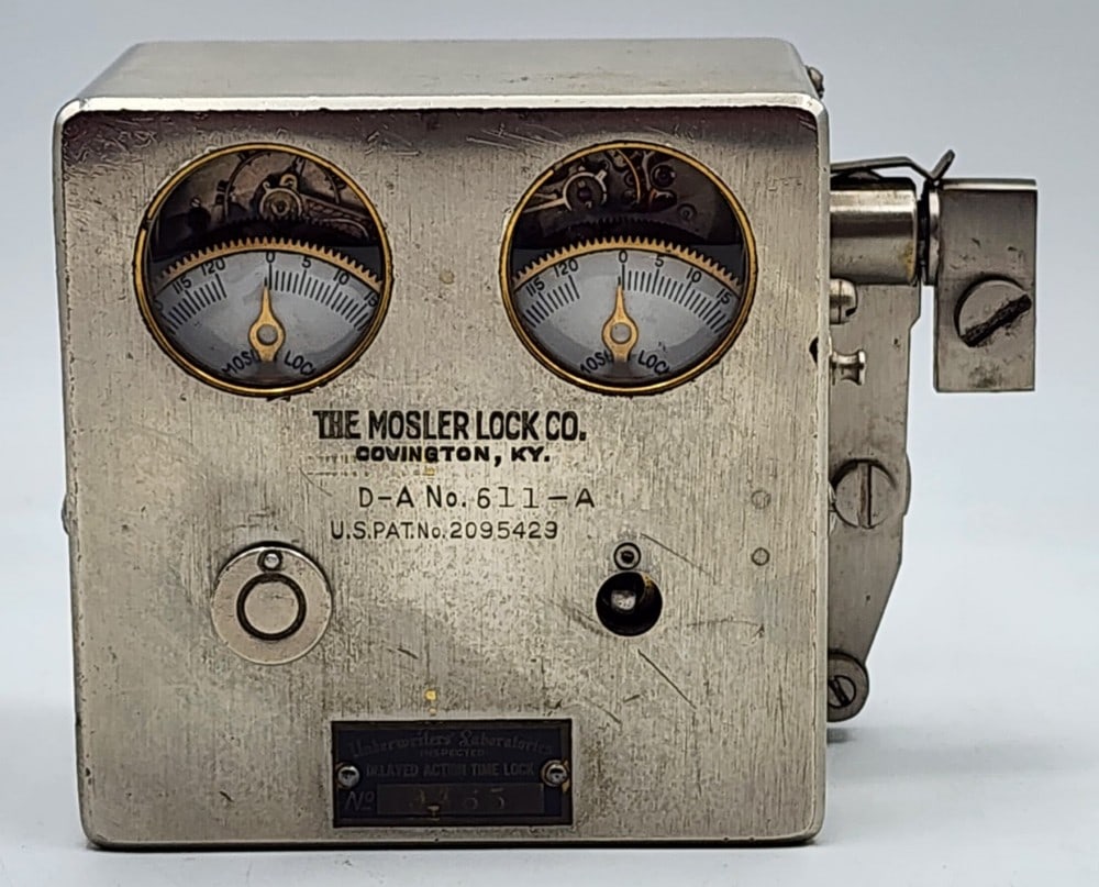 The Mosler Lock Co Bank Vault Time Lock (1 of 4)