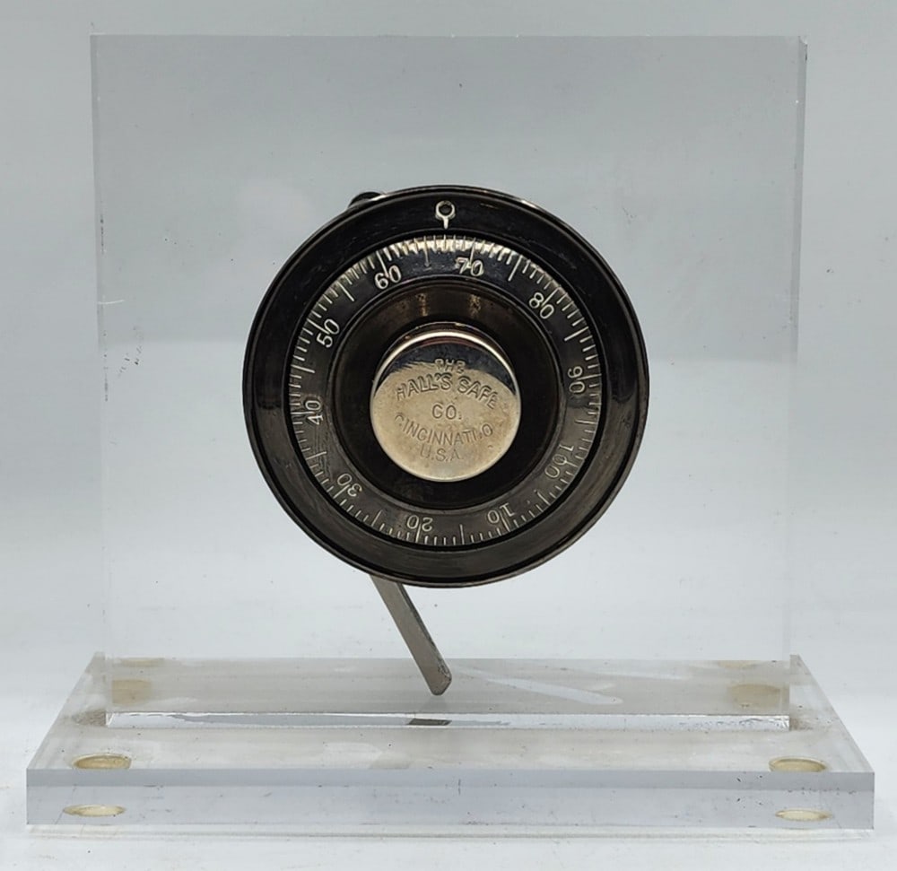 The Hall's Safe Co Safe Lock Mechanism Acrylic Display (1 of 6)