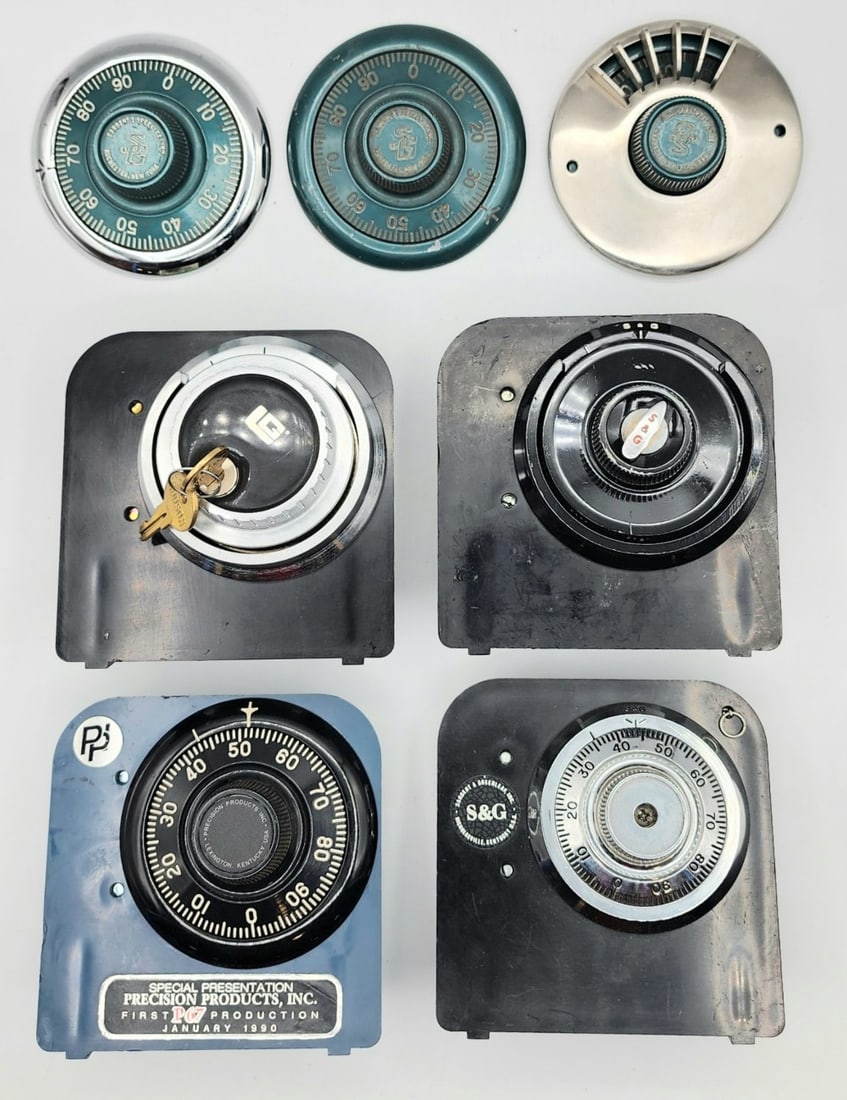 Safe Combination Dial Lock Mechanisms (1 of 8)