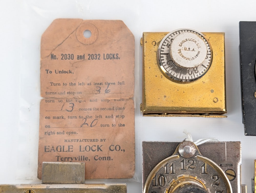 Antique Combination Safe Dials - 2